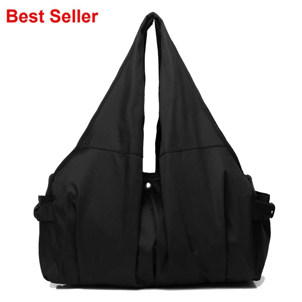 Large Waterproof Nylon Tote Shoulder Bag for Work Travel Lightweight